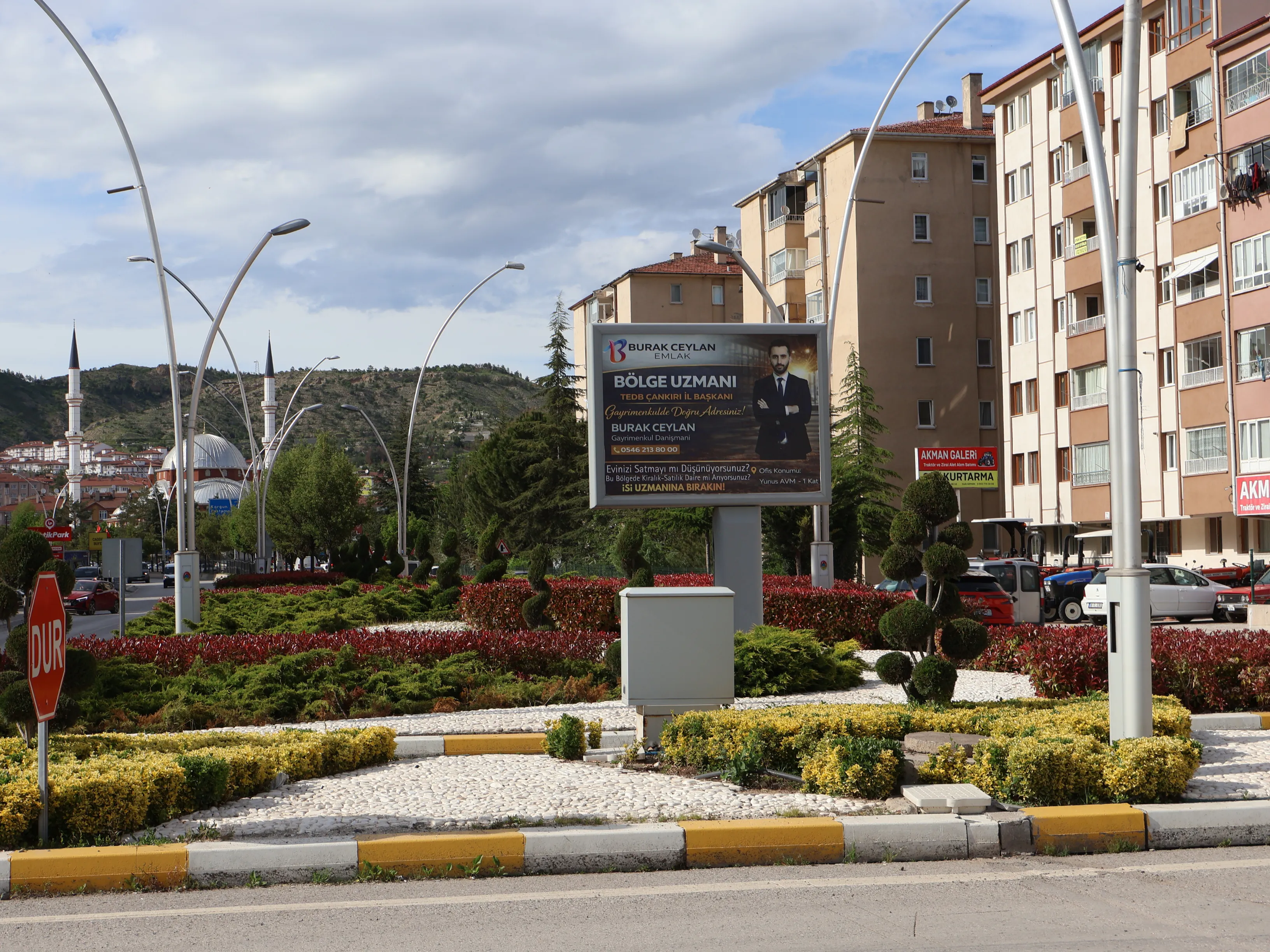 Otogar Kavşağı ikinci tanıtım noktası