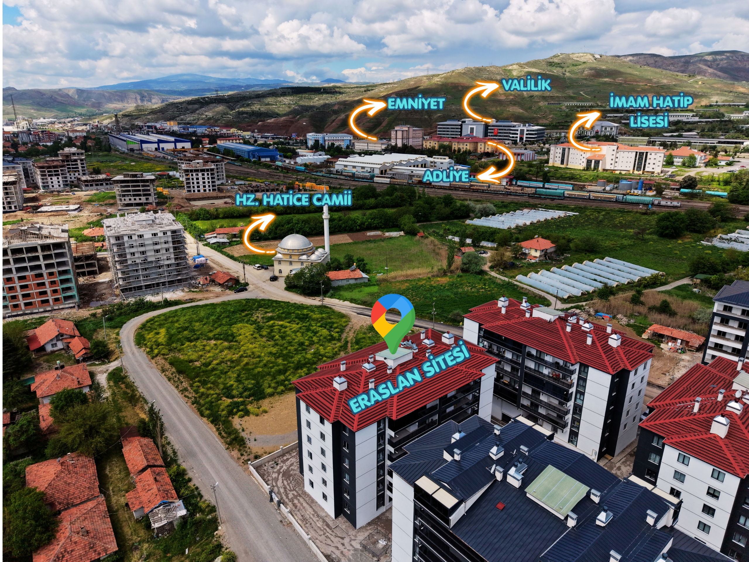 eraslan-sitesi-satilik-daire Abdülhalik Renda Mahallesinde |Polis Korumalı Sitede | Eraslan Sitesinde | Satılık 3+1 Daire!